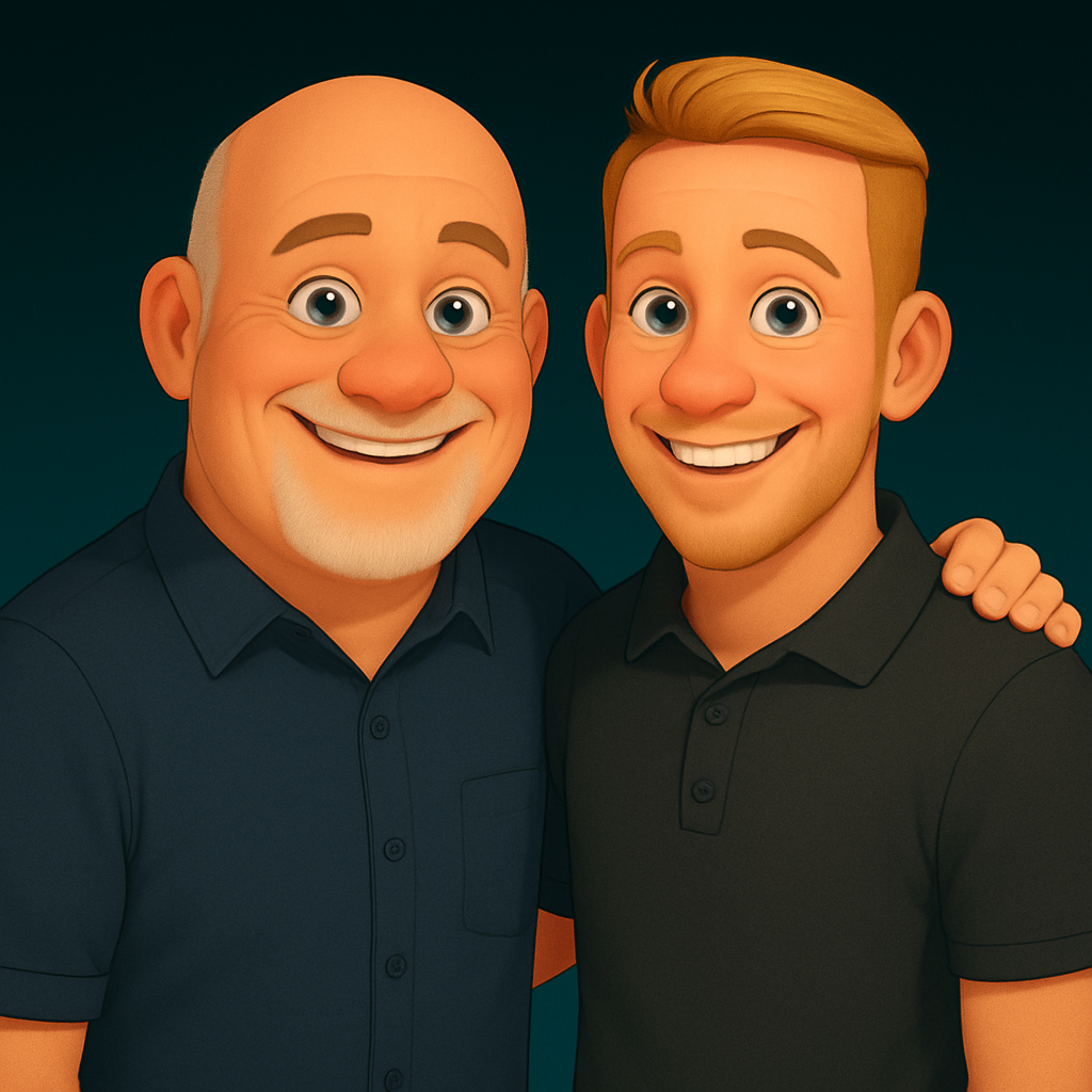 Image of father and son